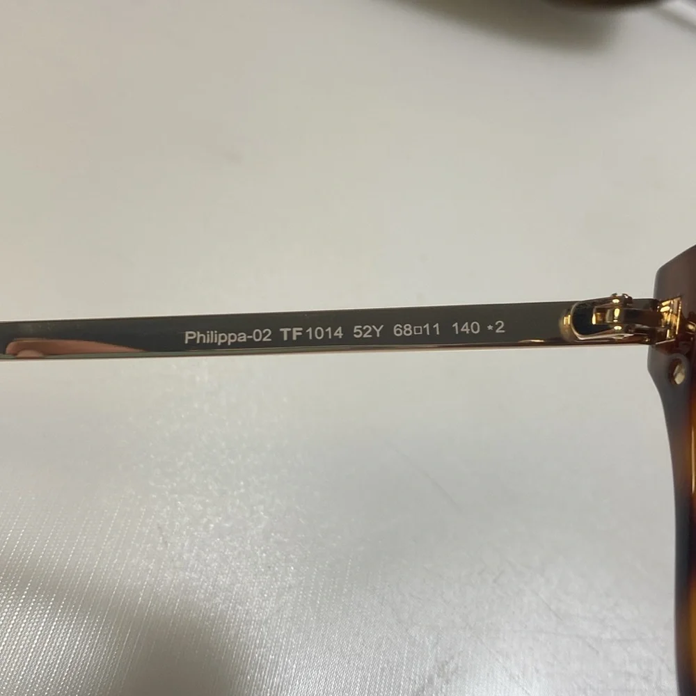 New Tom Ford Philippa Square Sunglasses  TF1014 Philippa 02